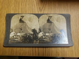 Vintage Stereoscope Stereo Viewer Card Keystone View 619 Her Guardian Angel