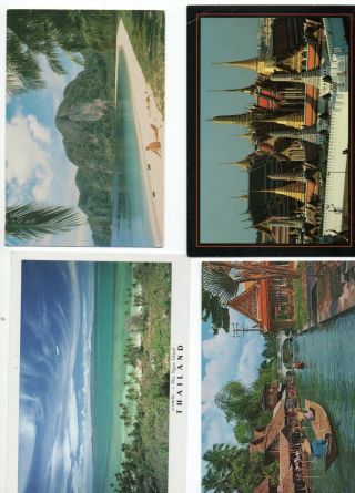 30 Postcards: Thailand Vintage & Modern