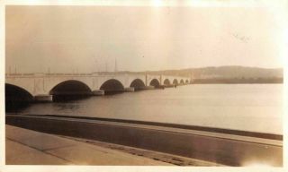 Washington Dc Arlington Memorial Bridge 1930s Vintage Black And White Photo