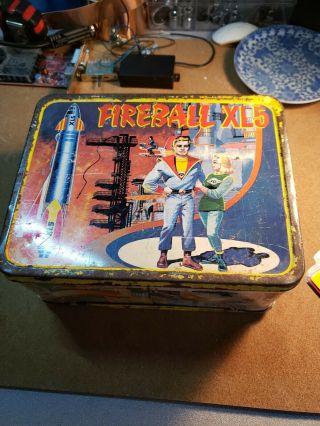 1964 Fireball Xl5 Metal Lunch Box Restoration Project