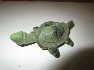 Vintage S.  A.  Reider & Co Plastic Turtle Nodder/bobblehead Figurine