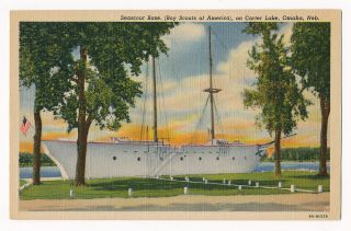 Seascout Base,  Boy Scouts Of America,  Carter Lake,  Omaha,  Nebraska 1930 