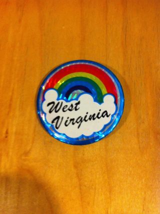 West Virginia Pin Back Button B1 - L13