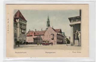 Studenterhuset,  Bispegaarden,  Frue Kirke: Denmark Postcard (c27143)