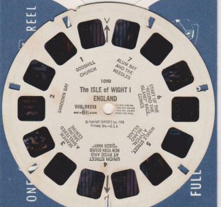 Viewmaster Reel: 1090 The Isle Of Wight I England