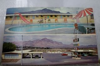 Mexico Nm Socorro Vagabond Motel Restaurant Postcard Old Vintage Card View