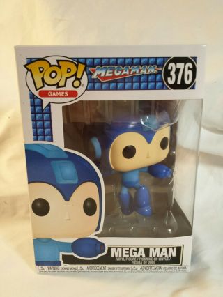 Funko Pop Games Mega Man 376 Jumping Mega Man