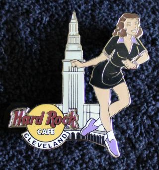 Hard Rock Cafe Pin - Limited Edition 700 - Cleveland Girls Of Rock