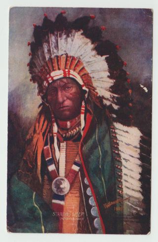 1907 Standing Wolf,  Cheyenne Ew Schultz