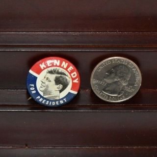 Vintage 1960 Jfk John F.  Kennedy For President Campaign Pinback Button