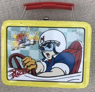 Vintage Speed Racer Mini Metal Lunch Box The Tin Company 1998