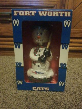 Fort Worth Cats Bobblehead Frosty