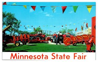 1950s/60s Machinery Hill,  Minnesota State Fair Postcard