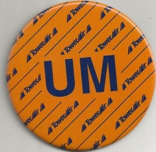 Tower Airlines Um - Unattended Minor Button