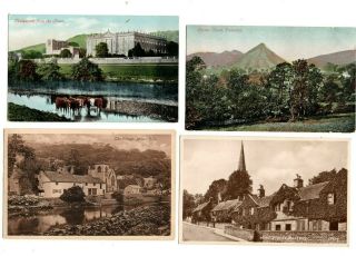 42 Vintage Postcards: Derbyshire & The Peak District