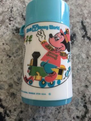 Aladdin Thermo Bottle Walt Disney World Mickey Mouse 1970s Monorail