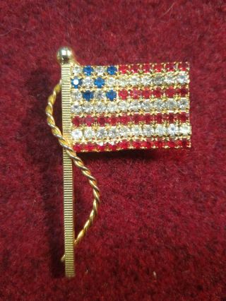 Vintage American Flag Pin