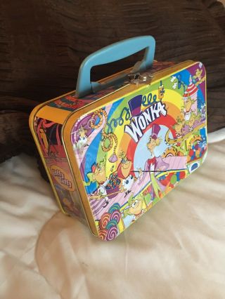 Willy Wonka - Everlasting Gobstopper - Large Embossed Tin Tote / Metal Lunch Box