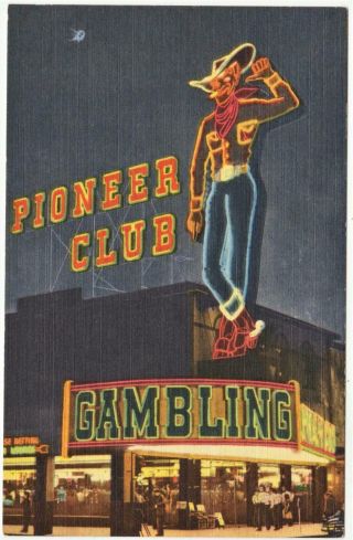 Pioneer Club Casino 1940 