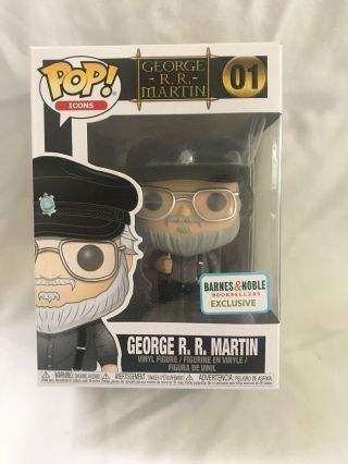 Funko Pop George Rr Martin 01 Game Of Thrones Exclusive