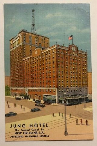 1945 Postcard Jung Hotel - Orleans,  Louisiana