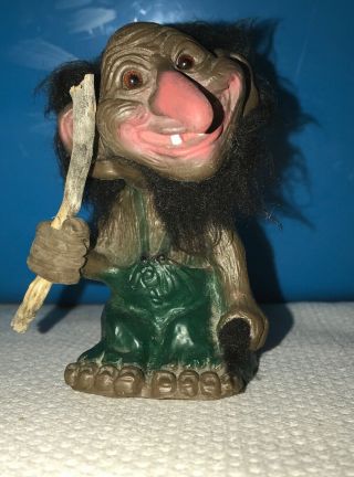 Vintage Wurzelsepp Voodoo Joe Bobble Head Nodder Troll Heico W Germany 60s
