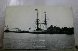 Boat Ship Perry Flagship Niagara Postcard Old Vintage Card View Standard Post Pc