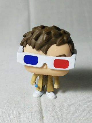 The Tenth Doctor Who Funko Pocket Pop Keychain Vaulted 10 3d Glasses