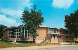 Fayette Upper Iowa University Art Deco Zinita B Graf Hall Womens Residence 1950s