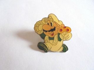 Vintage 1988 Nintendo Mario Video Game Character Pin
