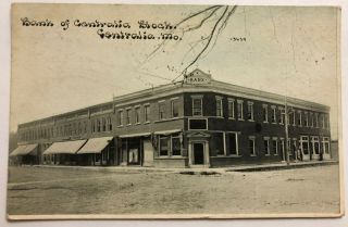 1912 Postcard Centralia,  Missouri - Bank Of Centralia