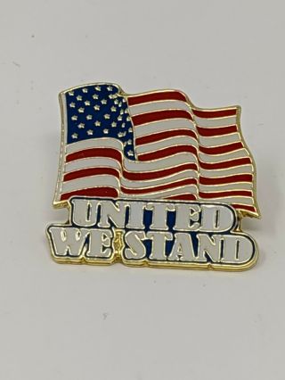 Wilson Trophy United We Stand United States Flag Pin