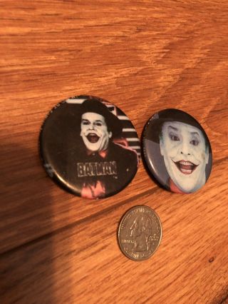 Vintage Pinback Button Batman 17 The Joker