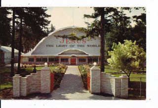 Old Real Photo Postcard Portland Oregon Apostolic Faith Camp Ground 1954