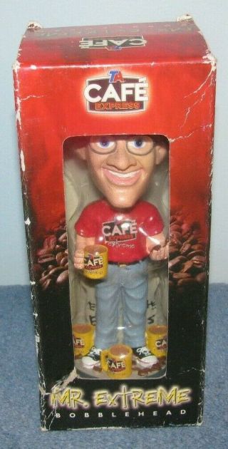 Ta Cafe Express: Mr.  Extreme Coffee Bobblehead