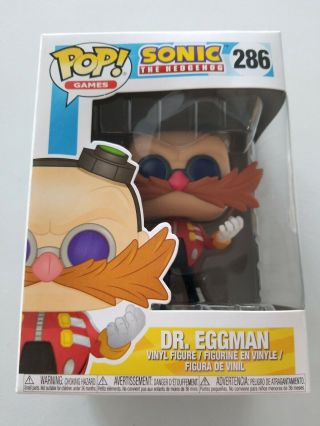 Funko Pop - Sonic The Hedgehog 286 - Dr.  Eggman