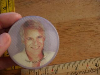 Steve Martin Lily Tomlin Why not take All of Me movie flicker button promo 1984 3