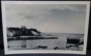 Minnie Haha Ritchies Resort South Bay Mouth Ontario Vintage B&w Photo Postcard