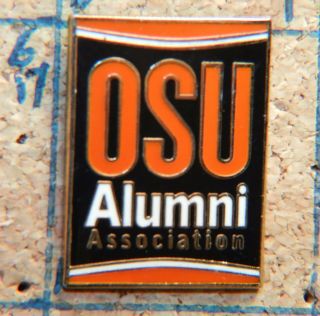 Oregon State Alumni Association Osu Goldtone 1 " Metal Lapel Pin