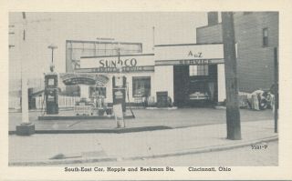 1940s Sunoco Service Station Cincinnati,  Ohio Oh 440