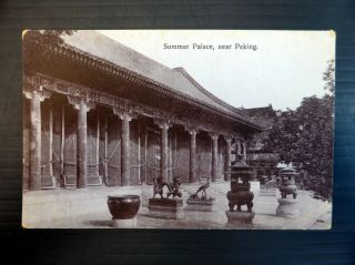 China Postcard Summer Palace Near Peking Waf Bp260