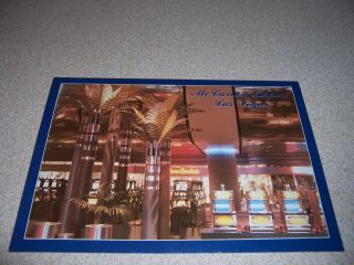 1980s Mccarran Airport Terminal Interior Las Vegas Nv.  Vtg Postcard