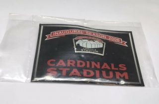 Arizona Cardinals Stadium Inaugural Season 2006 In Package Pin Lapel Tie Tac