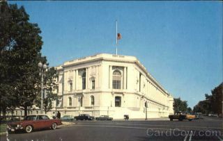 Washington,  Dc U.  S.  Senate Office Building District Of Columbia Chrome Postcard