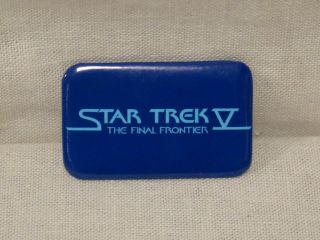 Star Trek V The Final Frontier Pinback Button