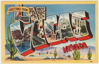 Greetings From Las Vegas 1940 