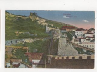 Gibraltar Land Port Gate Vintage Postcard Cumbo 200b