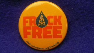 Frack 1.  75 " Pin Button Anti Fracking Information