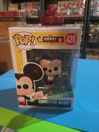 Funko Pop Disney Mickey The True 90 Years Conductor Mickey Mouse 428