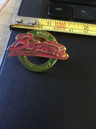 Vintage Pin: Baxter 